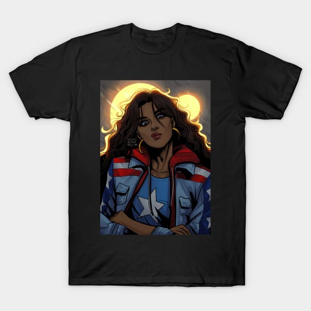 America Chavez T-Shirt by Eileen Widjaja